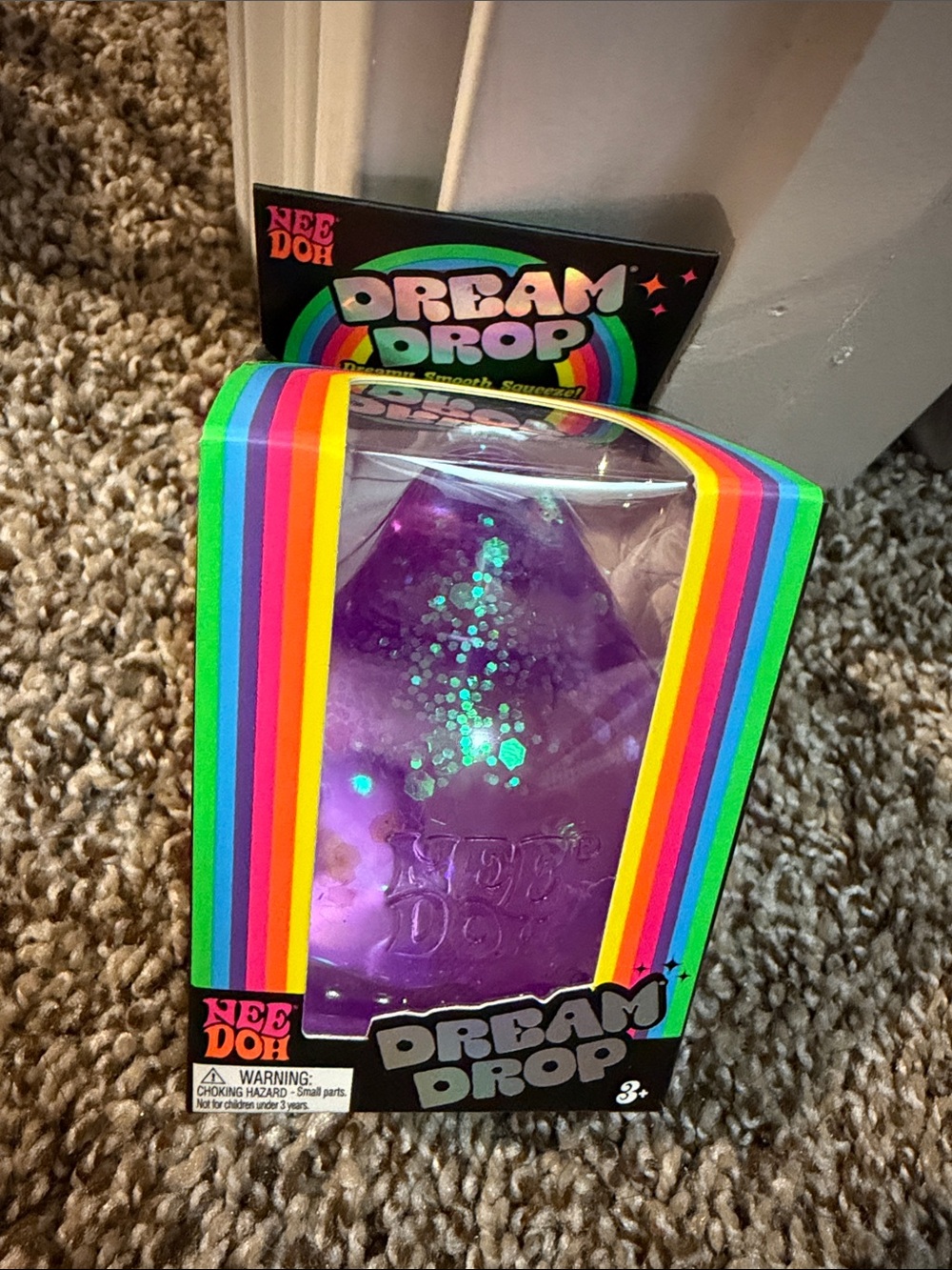 NEEDOH Dream Drop squishy - purple